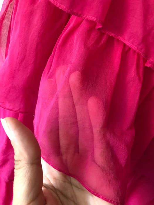 Tintoretto silk dress - рокля от коприна/ Магента