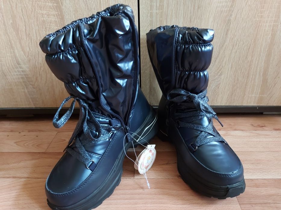 Новые зимние сапоги 34-35р