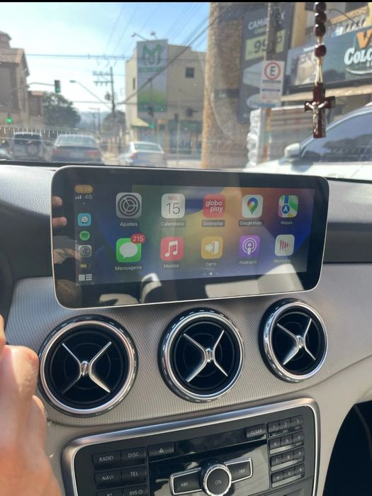 Navigatie android Mercedes A Class Carplay Waze YouTube