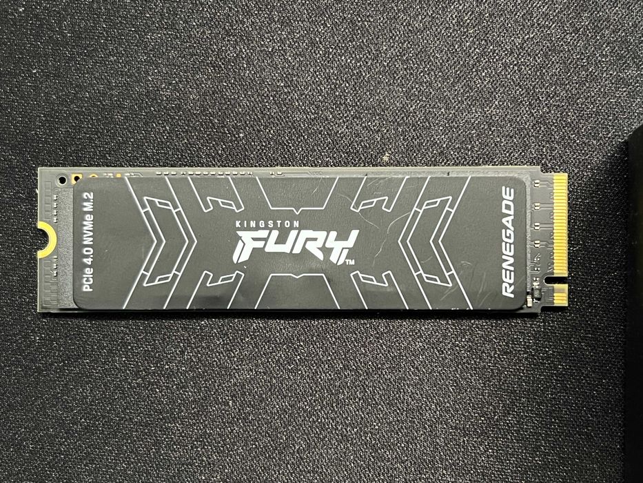 SSD Kingston Fury Renegade NVMe M.2 PCIe 4.0 - ultra rapid (gaming/pro)