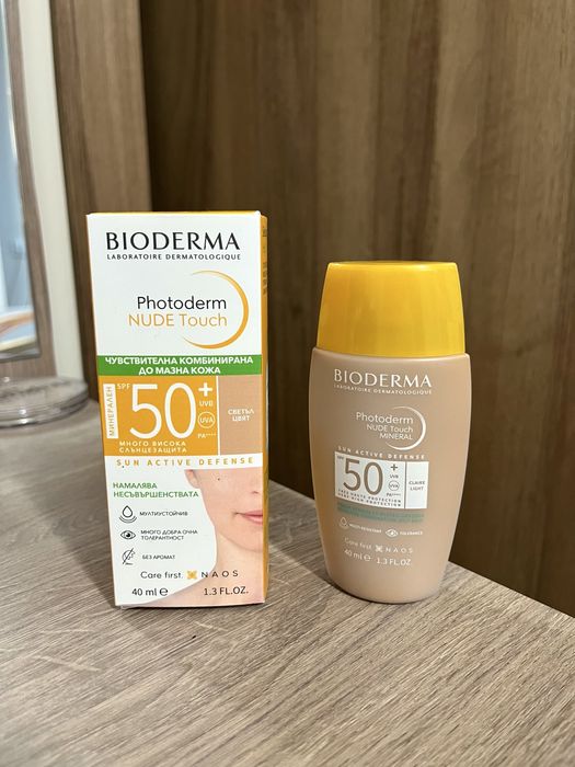 Биодерма (Bioderma) Photoderm NUDE Touch SPF 50+ – Нов, неизползван