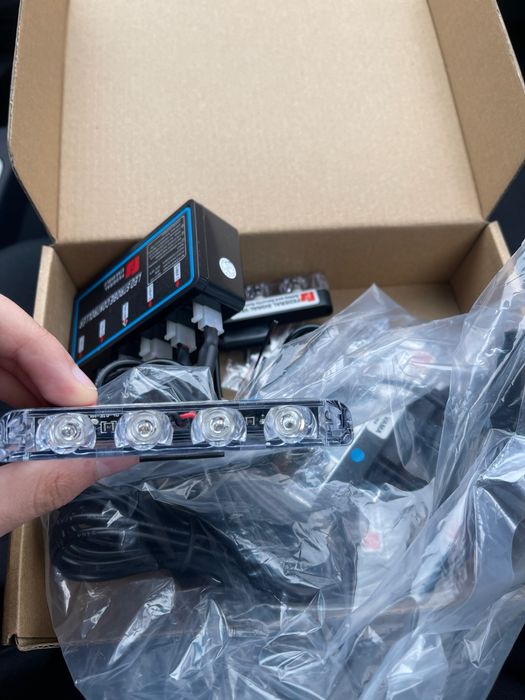 Мигалки, мигалки под облицовку. Migalka