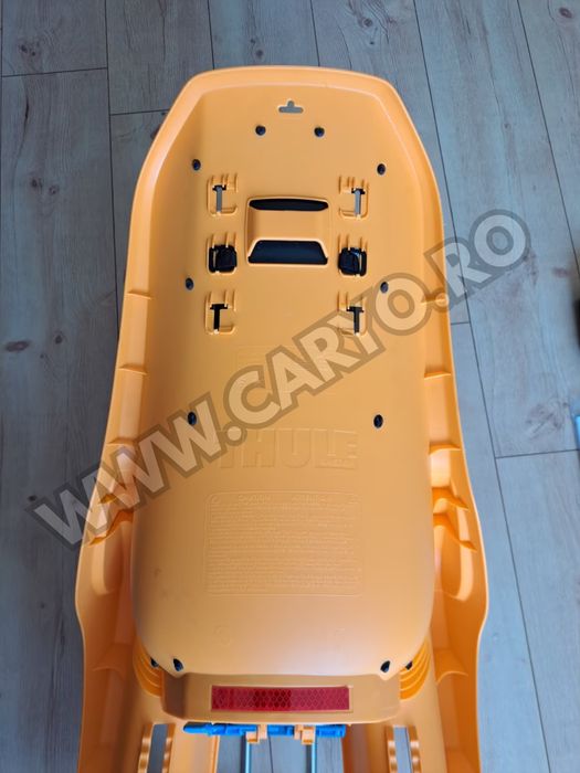 Thule RideAlong Lite portocaliu scaun bicicleta copii