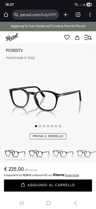 Rame ochelari Persol