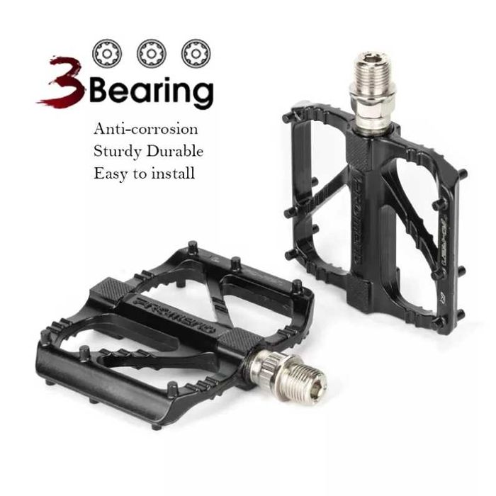 Pedale platforma ultralight 278 grame perechea aluminiu 3 rulmenti