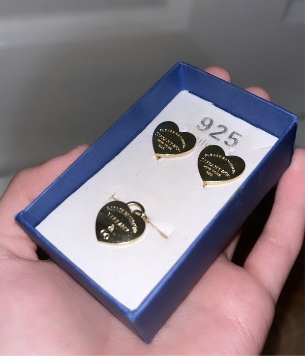 СРОЧНО ПРОДАМ Комплект серьги и браслет от Tiffany & Co