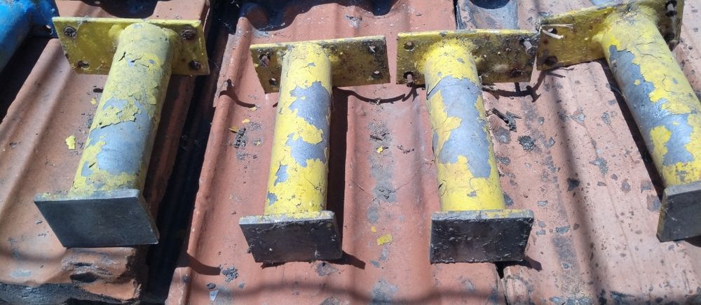 2 чифта по 4 бр.Алуминиеви.крака за кошери и подобни