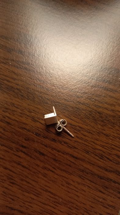 Сребърни обеци Геометрия