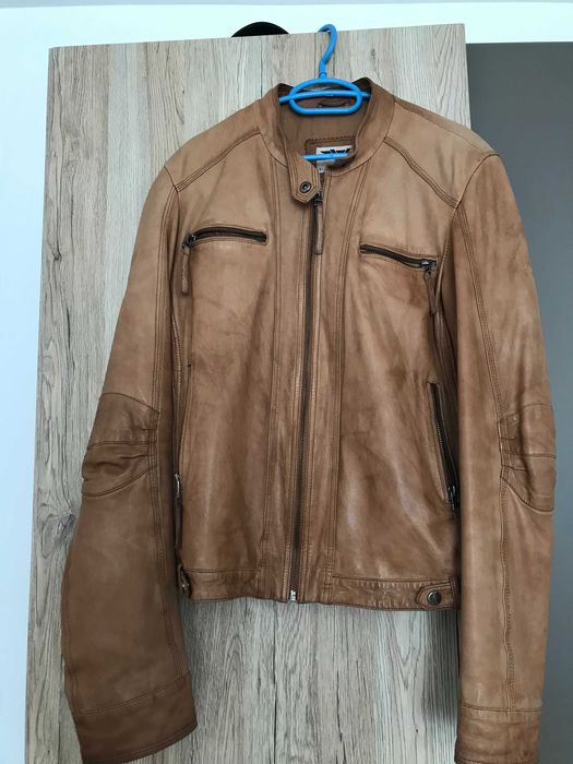 Кожено яке -  100% естествена агнешка кожа