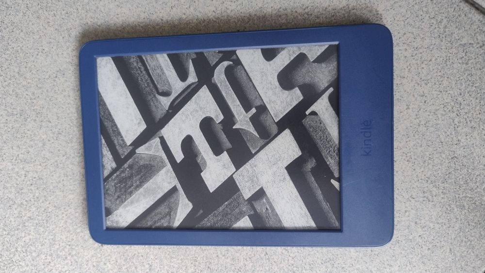 Kindle -ereader Albastru