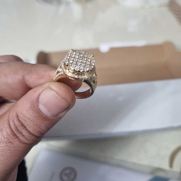 Inel aur 18ct cu diamante naturale