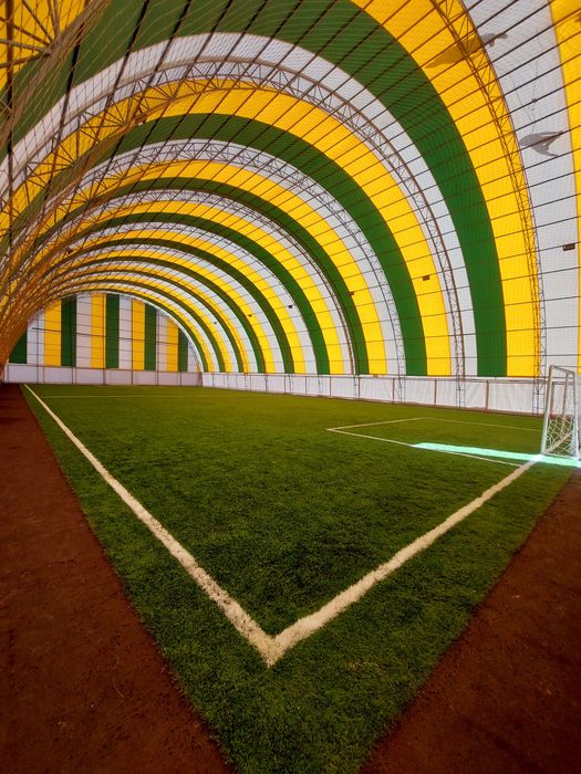 Мини стадион крытый строительство