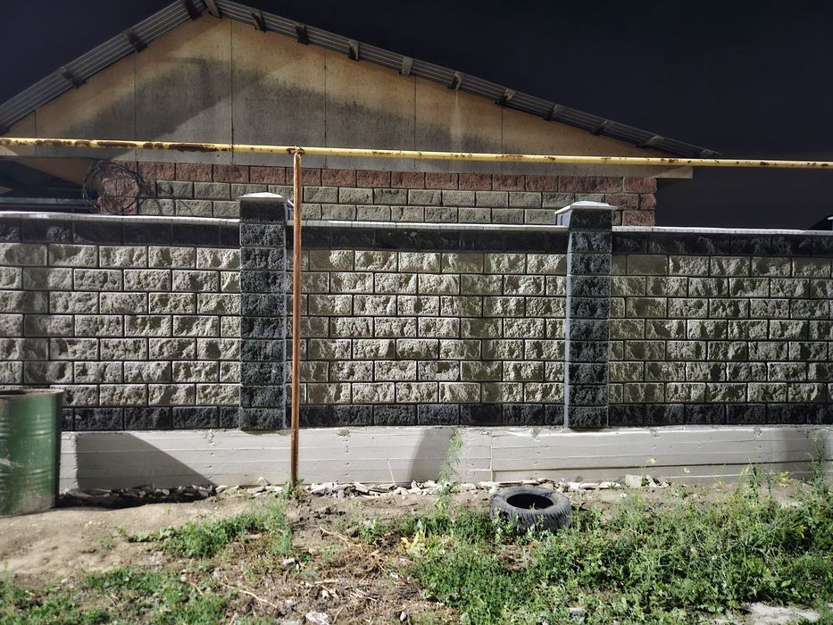 Сплитерные блоки, рваные блоки, перегородка