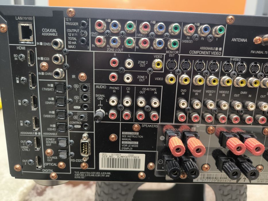 Pioneer SC LX 81   7x190 watt