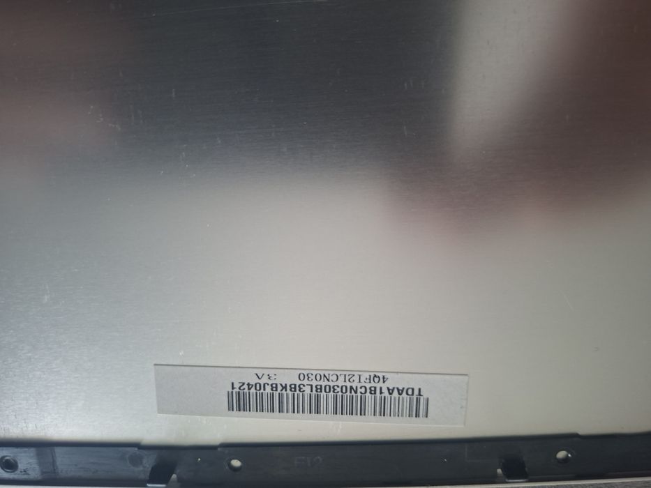 Capac ecran aluminiu argintiu Sony Vaio Flip 14 SVF14N original