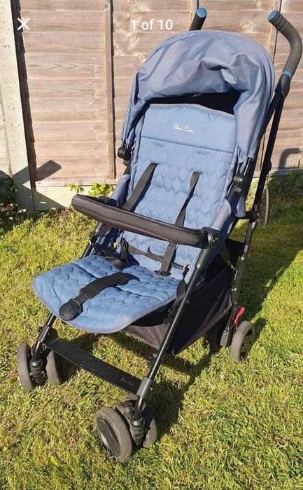 Детска количка Silver Cross синя