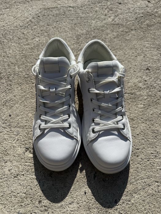 Karld Lagerfeld K/Monogram Kapri White
