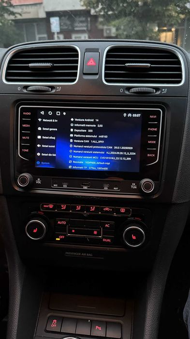 Navigatie android VW SKODA SEAT RNS Passat Golf Octavia Leon CarPlay