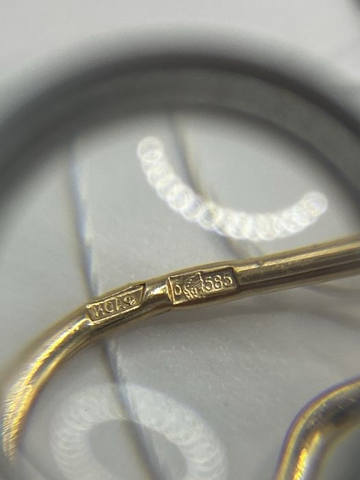 Детские серьги 585 | 1,26 гр