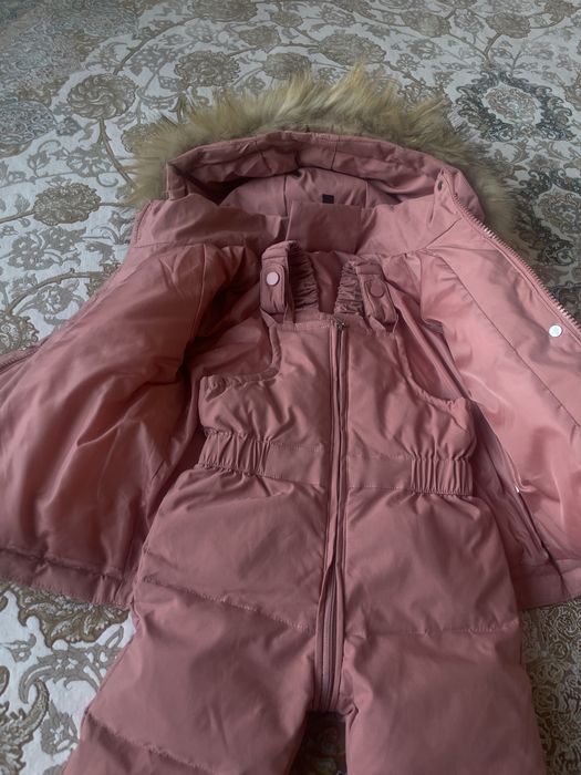 Зимний детский комбинезон