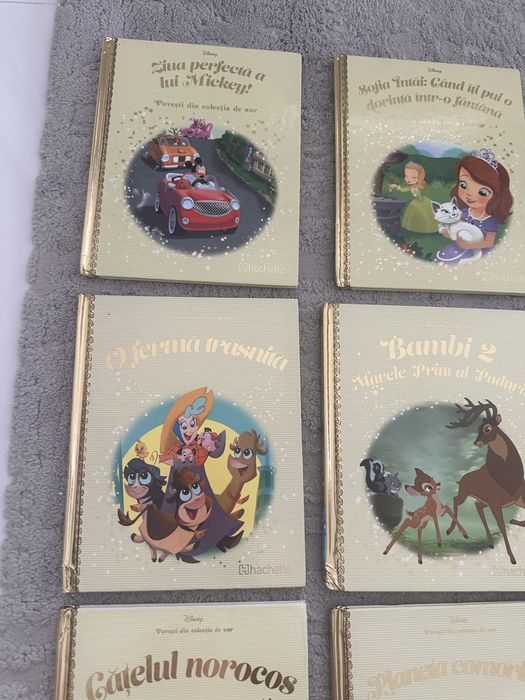 Carti Disney coelctia de aur 7 bucati.