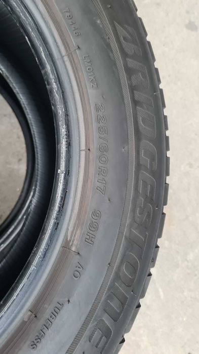 2x Anvelope iarna Bridgestone Blizzak LM001 AO | 225/60 R17 99H | profile ~5 mm | DOT:0420