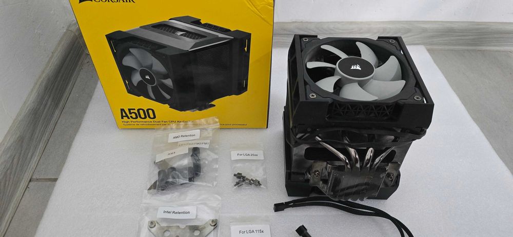 Vand Cooler CORSAIR A500 Dual Fan