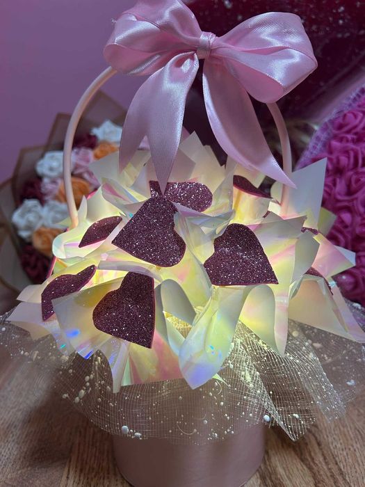 Букет от светещи пеперуди