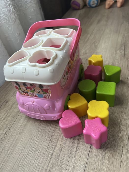Masinuta Roz Fetite Disney, Clementoni