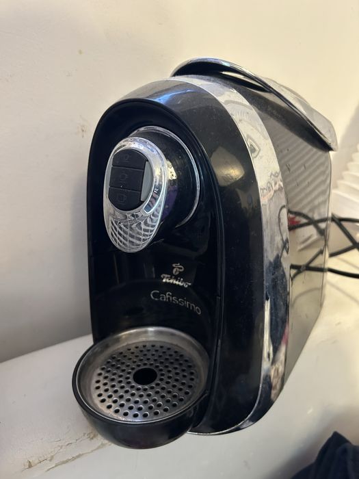 Tchibo caffisimo + set 2capsule inox si tamper