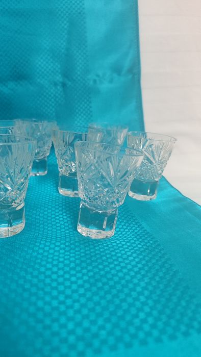Рюмки, стопки хрусталь ссср 18шт.