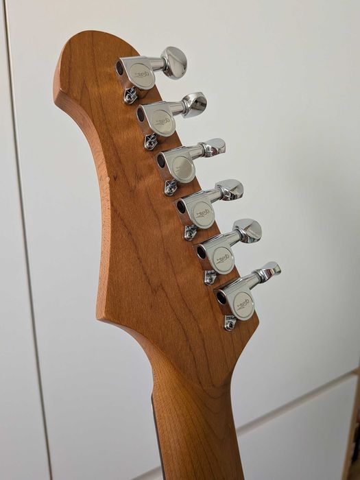 Pachet Chitara Jet JT-300 Telecaster + Husa Fender FE610 + Piese Upgrade