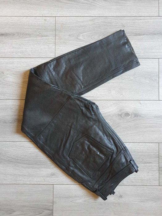 Pantaloni de piele HEIN GERICKE - Marime 40 (Talie 76 cm)