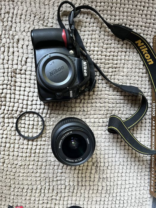 Aparat Foto Dsrl Nikon d3100 + obiectiv Nikkor