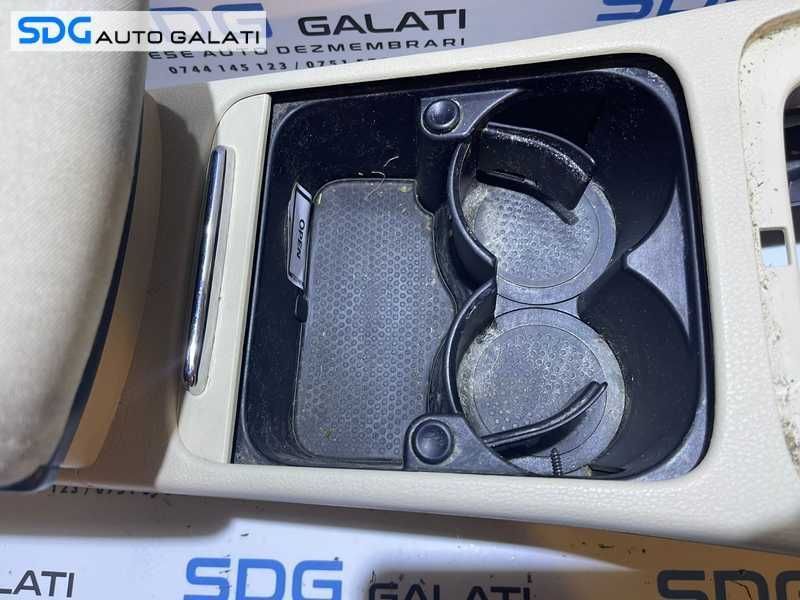 Cotiera Crem Completa cu Consola Centrala VW CC 2012 - 2017 Cod 3C2863241AN 3C2863045 3C0863319AQ
