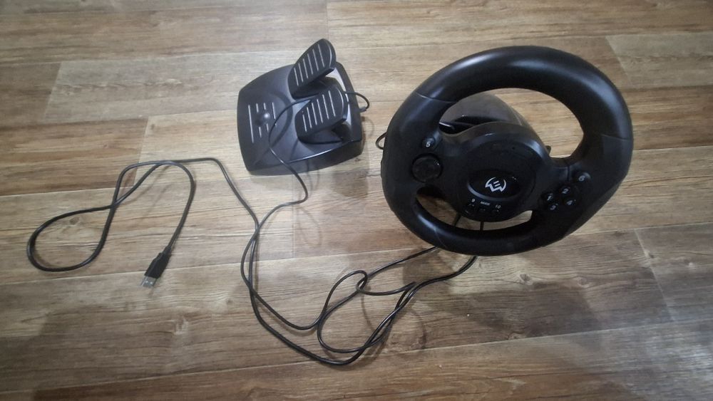 Руль игровой для компа и ноутбука