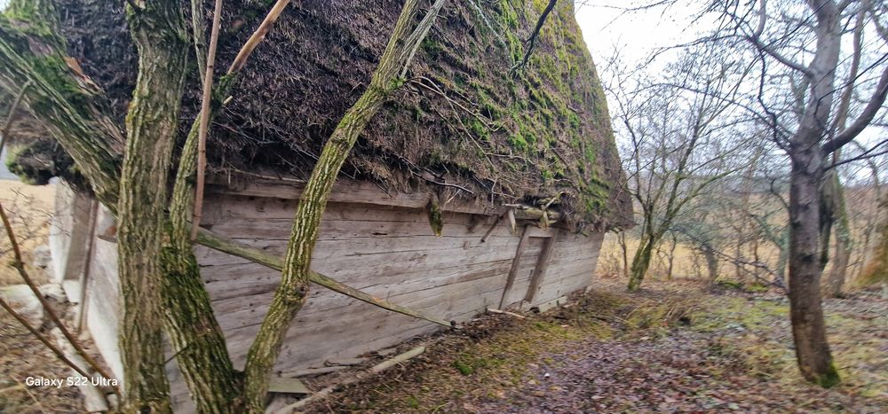 Vând șură veche din  lemn de brad