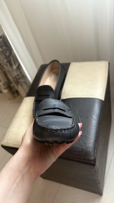 Balerini Musette din piele naturala