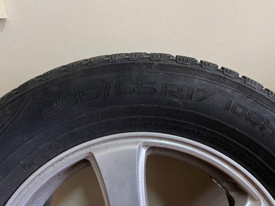 Roti iarna 235/65/17 Hyundai/Kia/Toyota 5x114,3 DOT2017