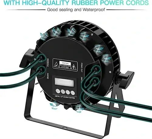 Сценично осветление Водоустойчиви IP65 светодиоди Par Light за събития