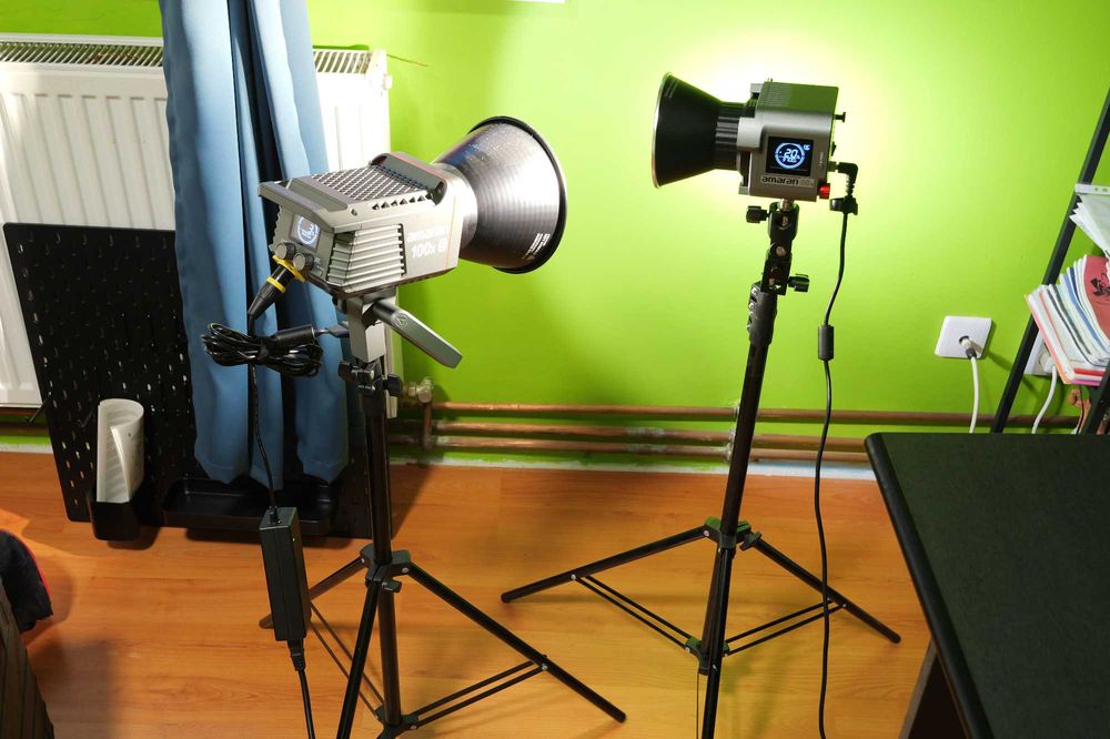 Lămpi LED Aputure Amaran 60x si 100x S Bi-color