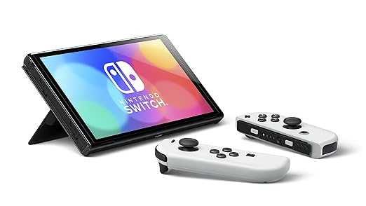 Nintendo Switch OLED Ram 64GB  adjustable stand Vivid 7” OLED screen