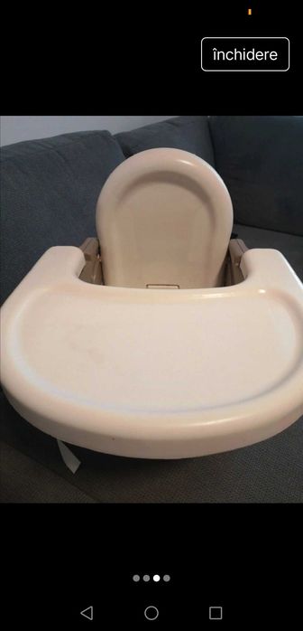 Scăunel masă copii