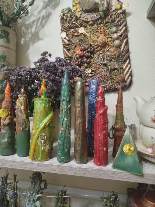 Программные свечи (ручной работы)