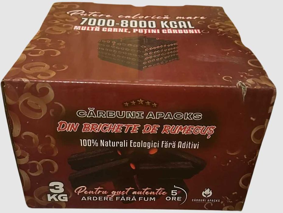 2 cutii 10kg carbuni ROSII