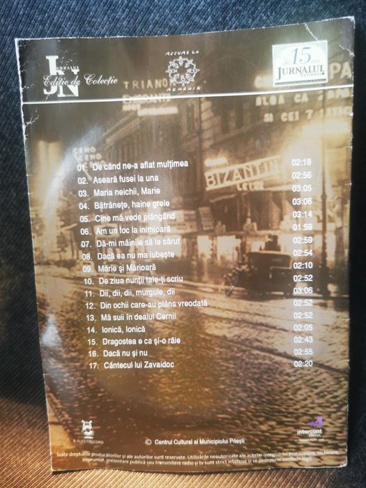 Cd Zavaidoc de colectie