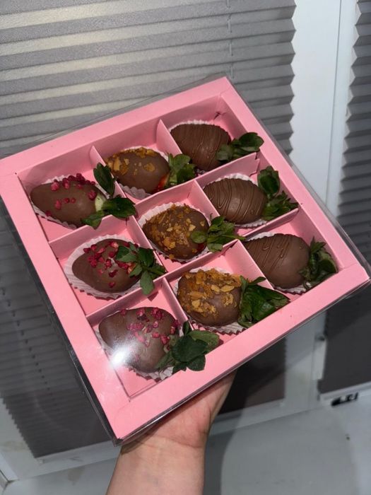 Клубника Шокаладе Сублимированное мороженое