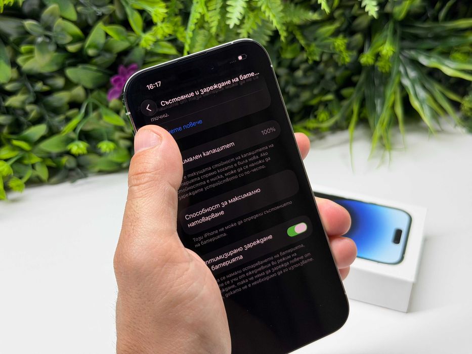 ! КаТо НоВ ! iPhone 14 Pro 128GB 100% Батерия Гаранция (38922)