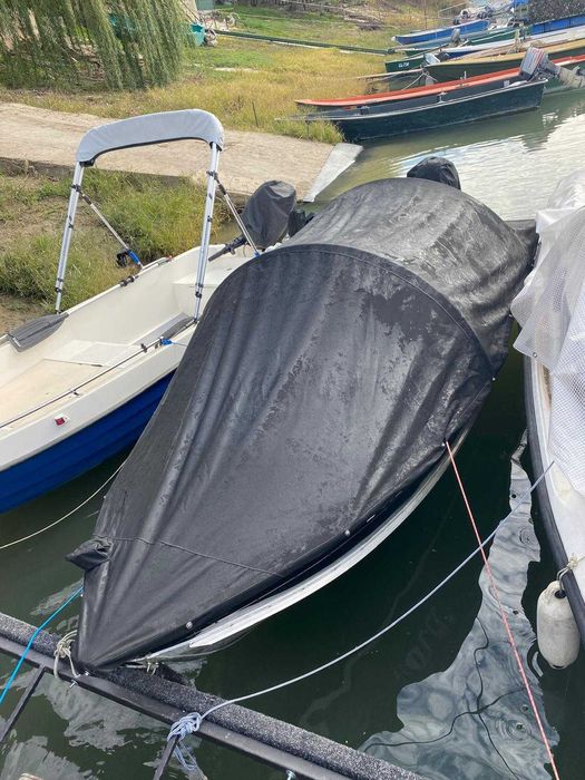 Barca aluminiu motocraft xl430 + yamaha f20 + peridoc + BONUS