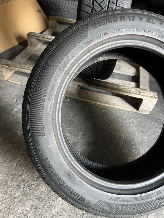 2 anvelope iarna 215/60/17 Continental 5.5 mm!